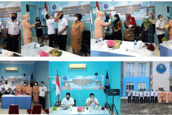 KUNJUNGAN KETUA DWP BNNP KALBAR KE BNNK SINGKAWANG
