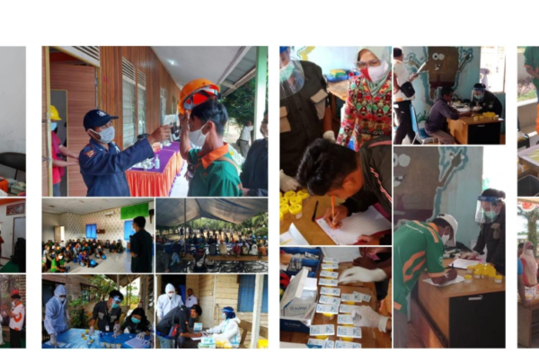 PT. LESTARI GEMILANG INTISAWIT dan PT. LADANG SAWIT MAS LAKSANAKAN P4GN DILINGKUNGAN KERJA