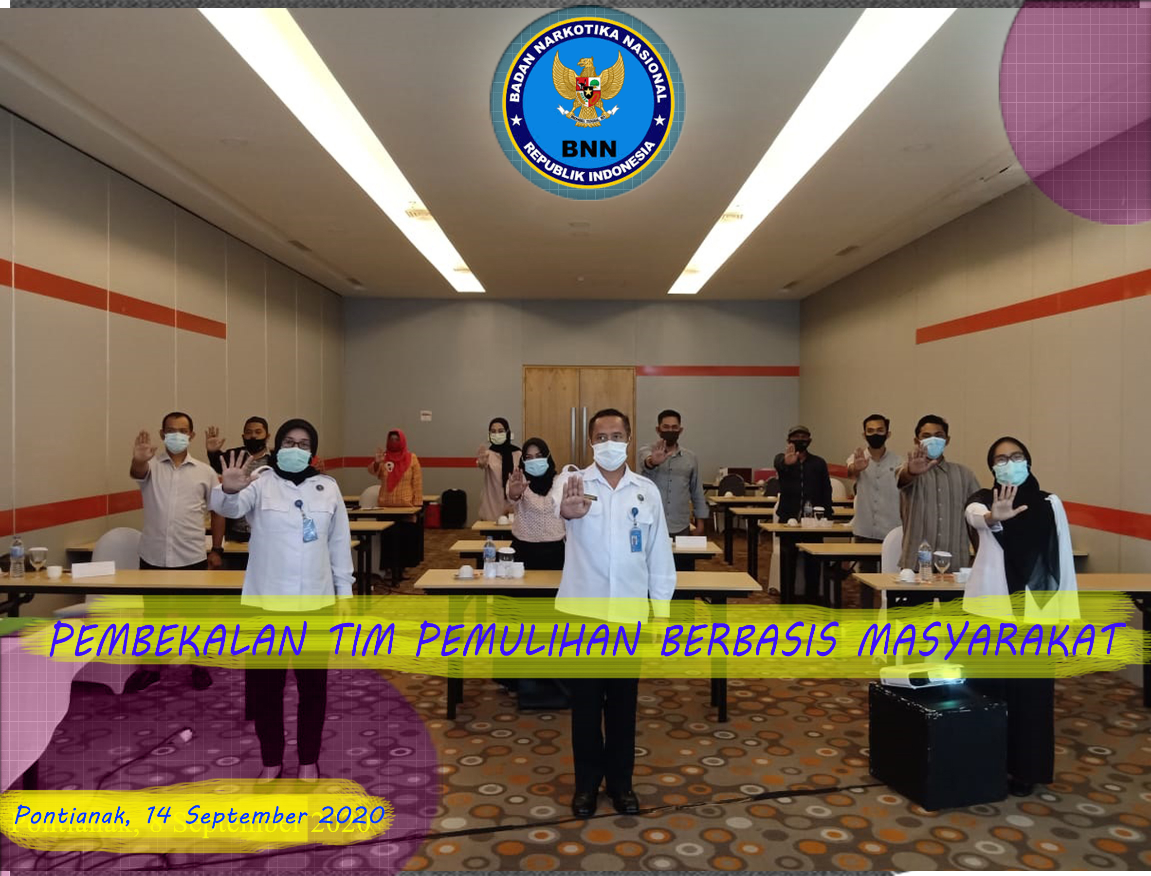 PEMBEKALAN TIM PEMULIHAN BERBASIS MASYARAKAT PEMBEKALAN TIM PEMULIHAN BERBASIS MASYARAKAT