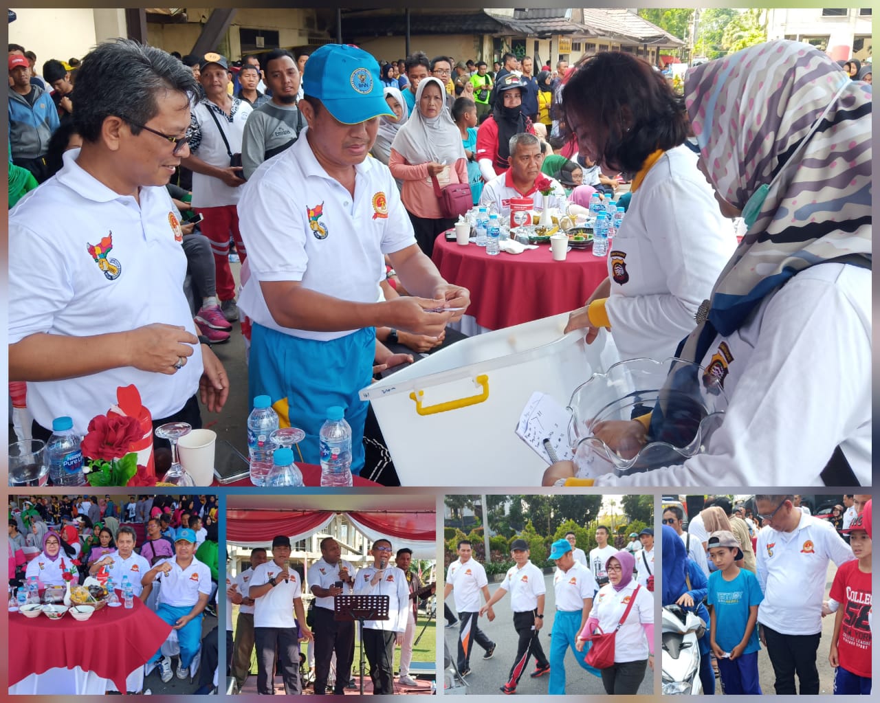 GERAK JALAN SANTAI HUT BHAYANGKARA Ke-73 GERAK JALAN SANTAI HUT BHAYANGKARA Ke-73