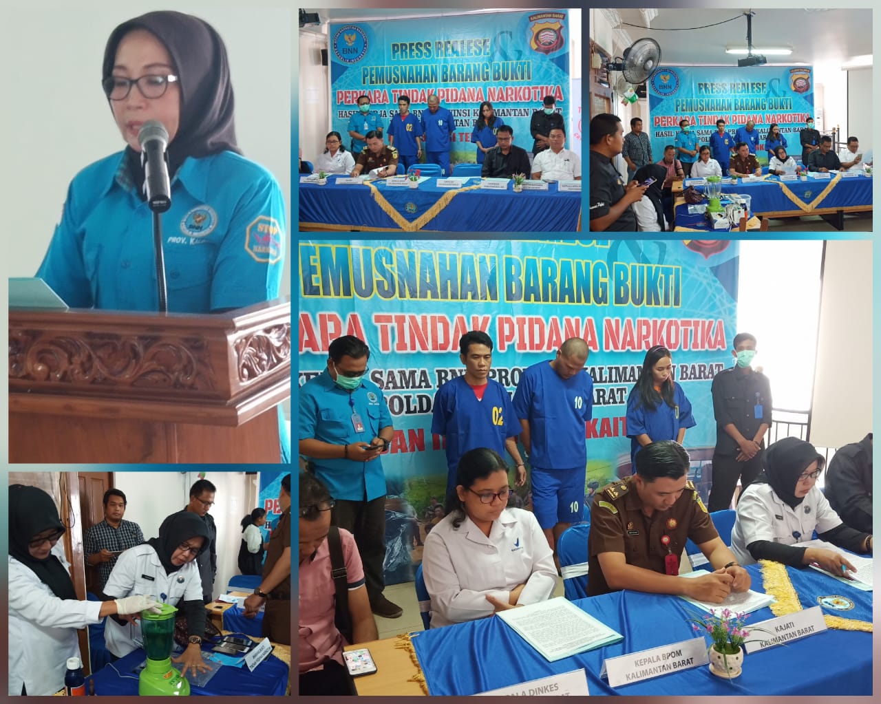 PEMUSNAHAN BARANG BUKTI EKSTASI PEMUSNAHAN BARANG BUKTI EKSTASI