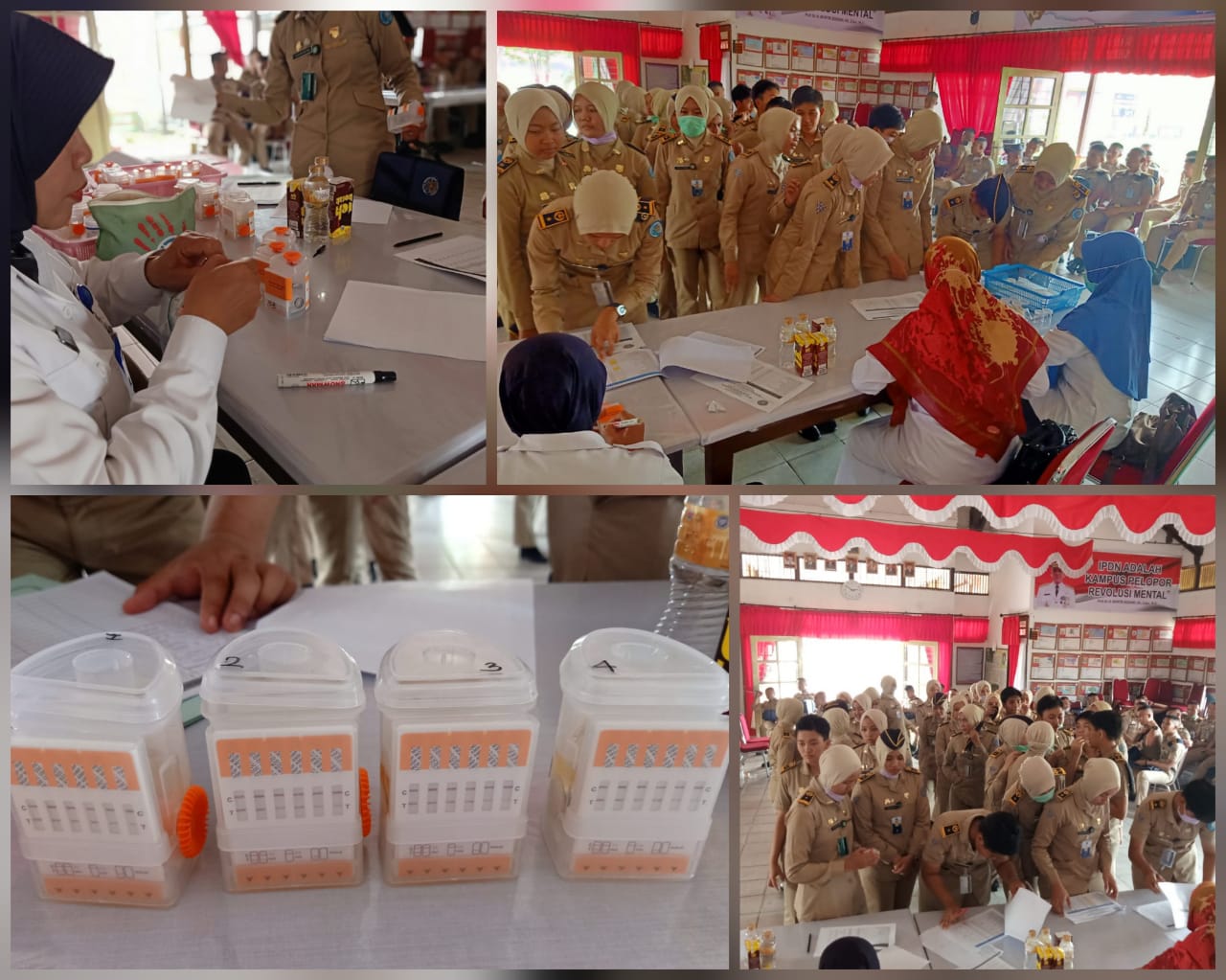 IPDN KAMPUS KALBAR GELAR TEST URINE IPDN KAMPUS KALBAR GELAR TEST URINE