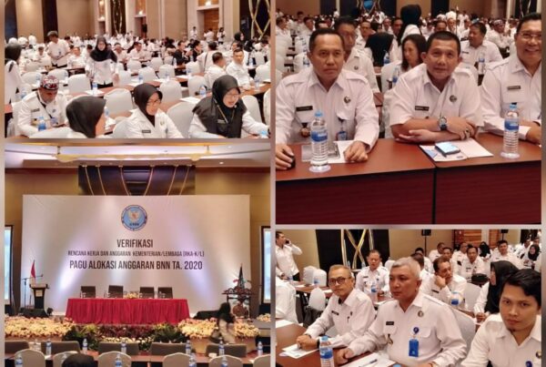 Penyusunan Pagu Alokasi Anggaran BNN Tahun 2020