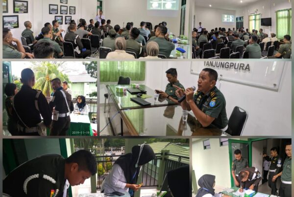 POMDAM XII/TPR GENCAR LAKSANAKAN P4GN