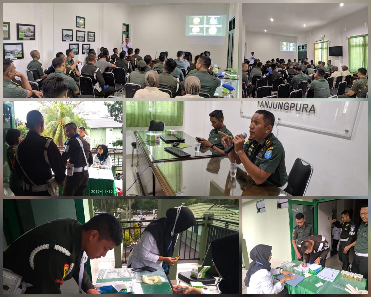 POMDAM XII/TPR GENCAR LAKSANAKAN P4GN POMDAM XII/TPR GENCAR LAKSANAKAN P4GN