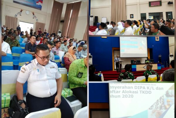 PENYERAHAN DIPA TA 2020 dan SOSIALISASI JABATAN FUNGSIONAL DI BIDANG PERBENDAHARAAN