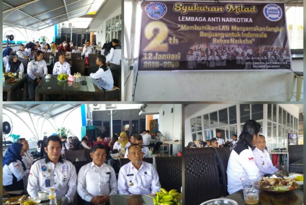 LEMBAGA ANTI NARKOBA MENYAMAKAN LANGKAH BERJUANG UNTUK INDONESIA BEBAS NARKOBA