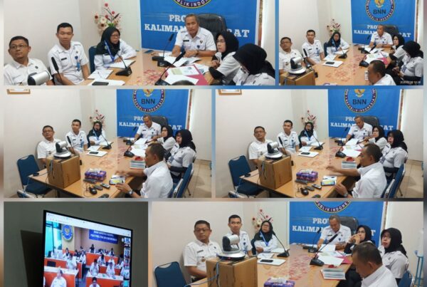 VIDIO CONFERENCE DEPUTI PENCEGAHAN DAN DAYAMAS