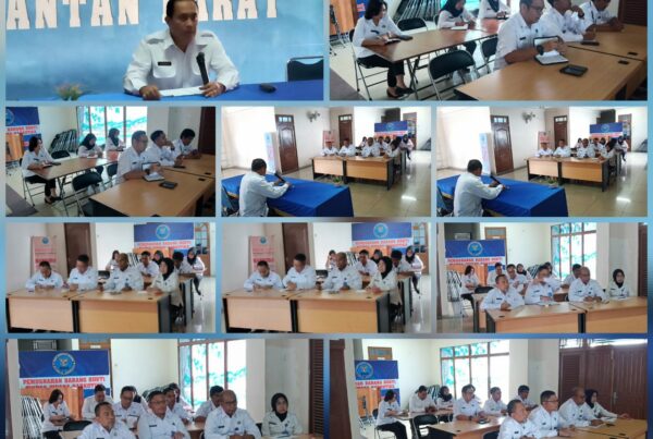 ARAHAN KEPALA BNNP KALBAR KEPADA PARA PEJABAT ESELON III DAN IV DILINGKUNGAN BADAN NARKOTIKA NASIONAL PROVINSI KALIMANTAN BARAT