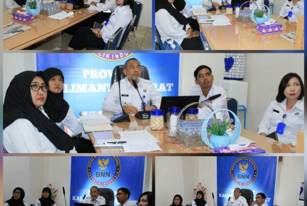 KODE ETIK PEGAWAI BNN DIPAPARKAN MELALUI VIDIO CONFERENCE