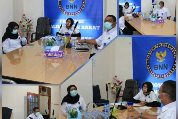 BNN RI DAN JAJARAN TERUS ANTISIPASI PENYEBARAN COVID-19 DI LINGKUNGAN KERJA BNN