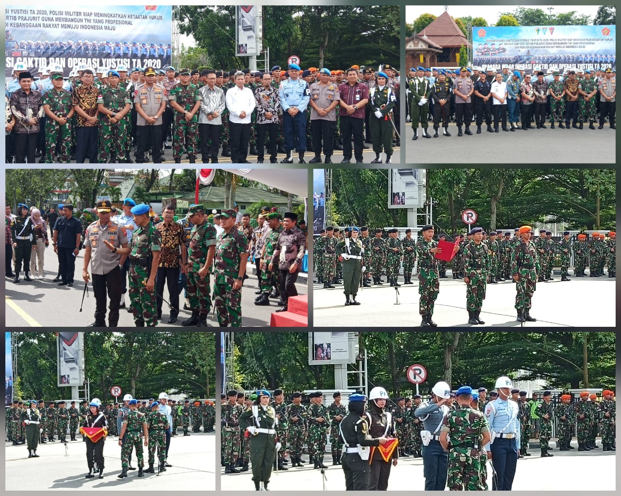 UPACARA GELAR OPS GAKTIB "WASPADA WIRA MANDAU" DAN OPS YUSTISI "CITRA WIRA MANDAU" TA 2020 UPACARA GELAR OPS GAKTIB "WASPADA WIRA MANDAU" DAN OPS YUSTISI "CITRA WIRA MANDAU" TA 2020