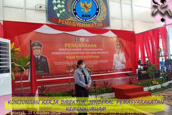 KUNJUNGAN KERJA DIREKTUR JENDERAL PEMASYARAKATAN KEMENTERIAN HUKUM DAN HAK ASASI MANUSIA RI