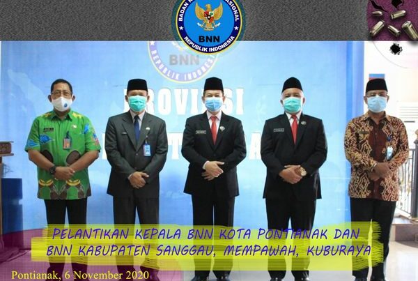 PELANTIANAK KEPALA BNN KABUPATEN DAN KOTA