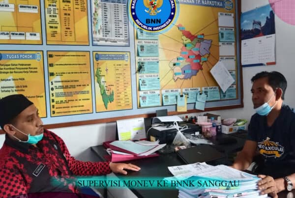 SUPERVISI MONEV BNNK SANGGAU