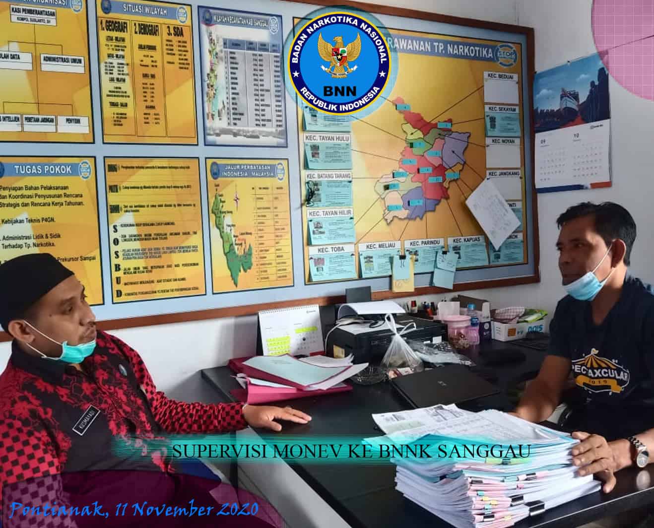 SUPERVISI MONEV BNNK SANGGAU SUPERVISI MONEV BNNK SANGGAU