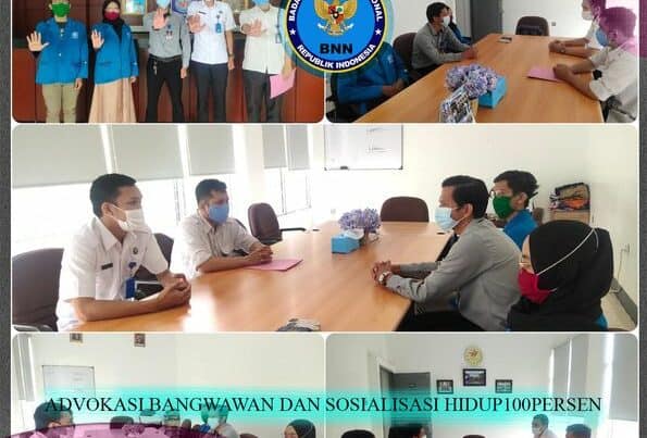 ADVOKASI PELAKSANAKAN PEMBANGUNAN BANGWAWAN DAN SOSIALISASI HIDUP100PERSEN
