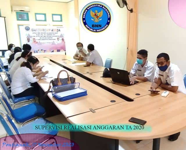 SUPERVISI PENYERAPAN ANGGARAN TA 2020 KE BNNK BENGKAYANG SUPERVISI PENYERAPAN ANGGARAN TA 2020 KE BNNK BENGKAYANG