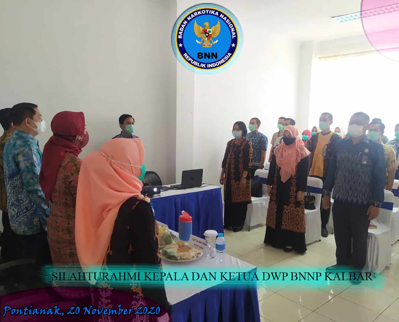 KEPALA DAN KETUA DWP BNNP KALBAR KUNJUNGI BNN KOTA PONTIANAK KEPALA DAN KETUA DWP BNNP KALBAR KUNJUNGI BNN KOTA PONTIANAK