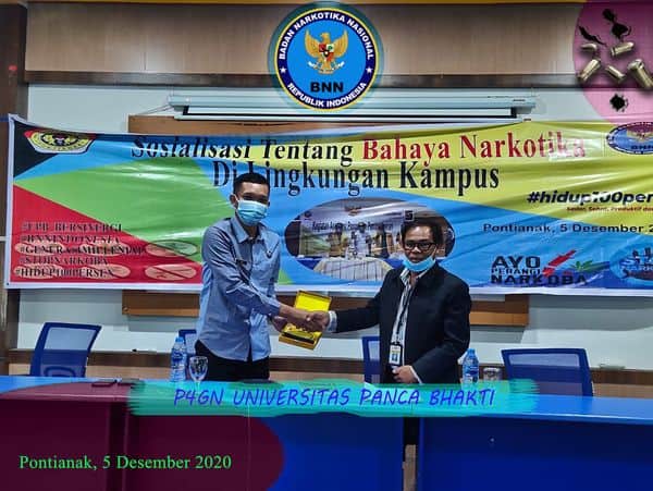 SOSIALISASI BAHAYA NARKOTIKA BERSAMA UNIVERSITAS PANCA BHAKTI