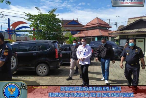 KOORDINASI KELEMBAGAAN BERSAMA KEPALA KANTOR PENGAWASAN DAN PELAYANAN BEACUKAI