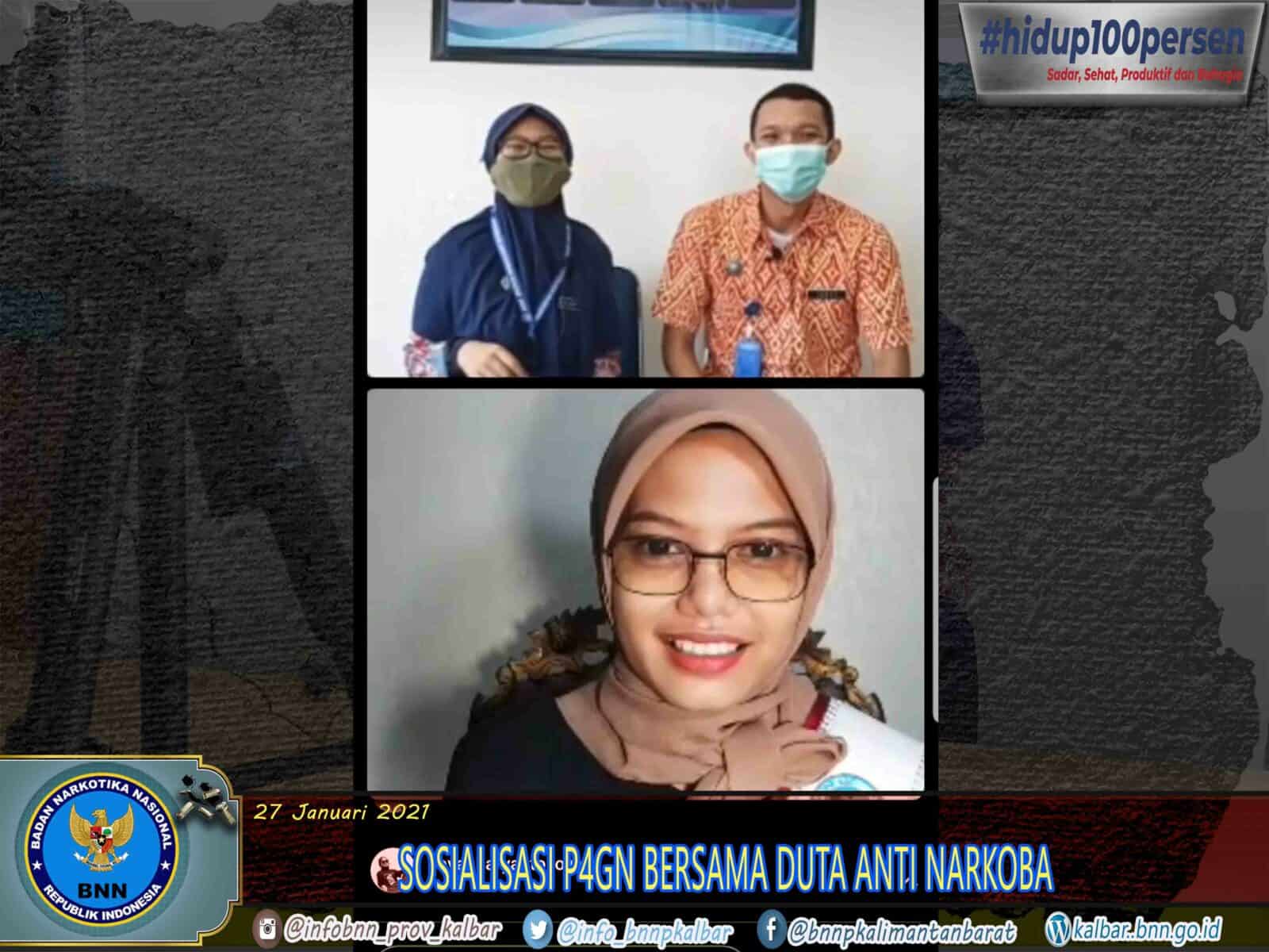 SOSIALISASI P4GN BERSAMA DUTA ANTI NARKOBA SOSIALISASI P4GN BERSAMA DUTA ANTI NARKOBA