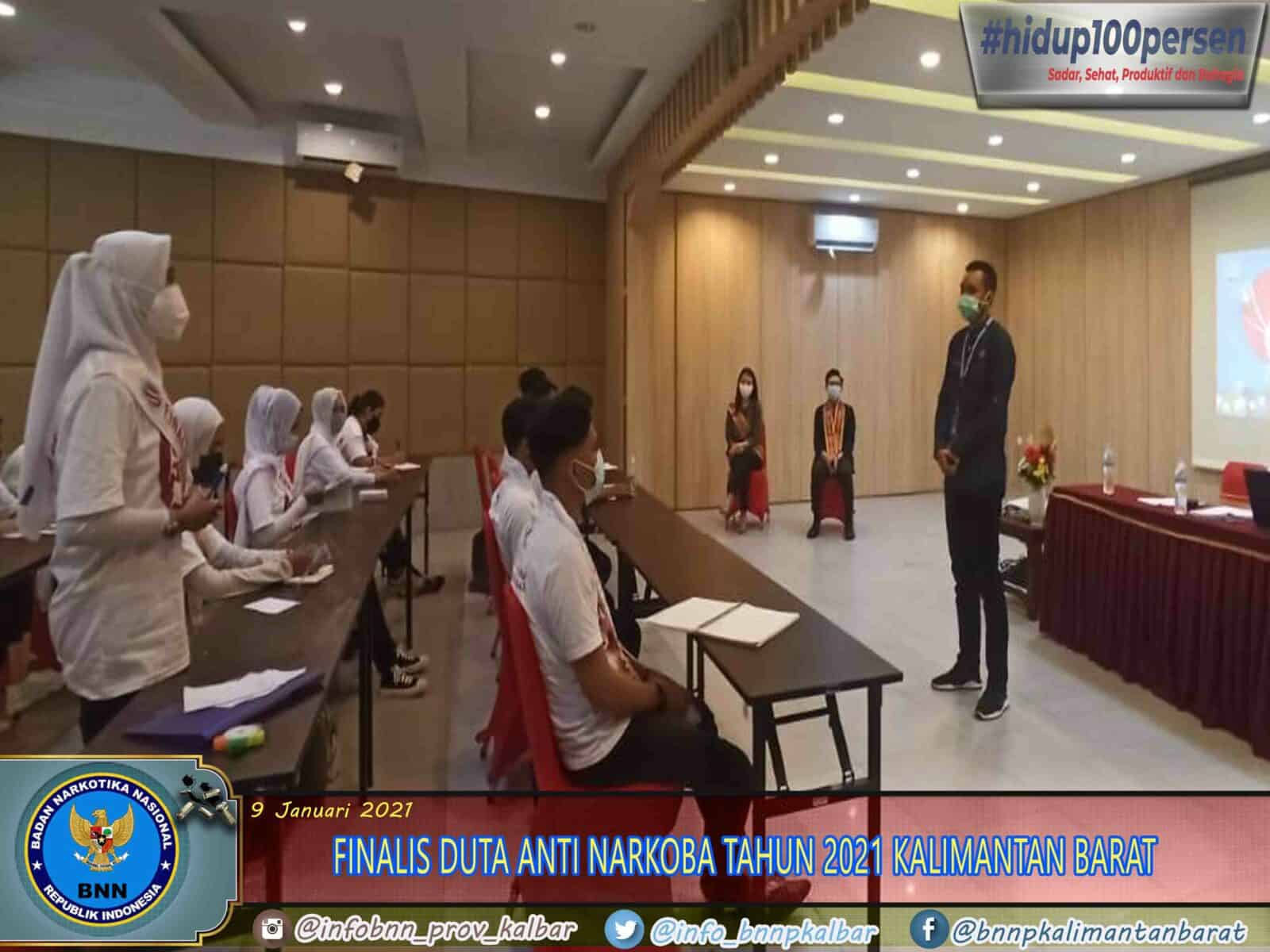 FINALIS DUTA ANTI NARKOBA TAHUN 2021 FINALIS DUTA ANTI NARKOBA TAHUN 2021