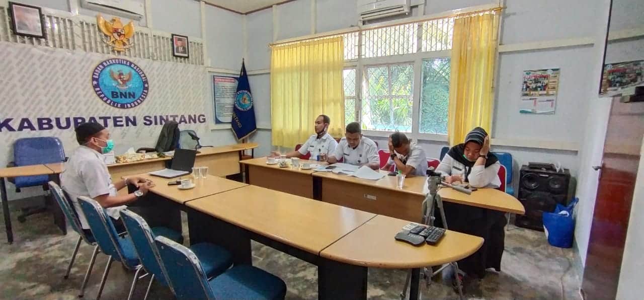 SUPERVISI MONEV KE BNNK SINTANG SUPERVISI MONEV KE BNNK SINTANG