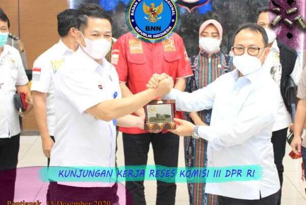 KOMISI III DPR RI MENGAPRESIASI KINERJA BNNP KALBAR