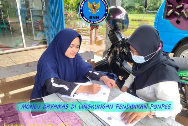 MONITORING DAN EVALUASI PROGRAM PEMBERDAYAAN MASYARAKAT DILINGKUNGAN PONDOK PESANTREN