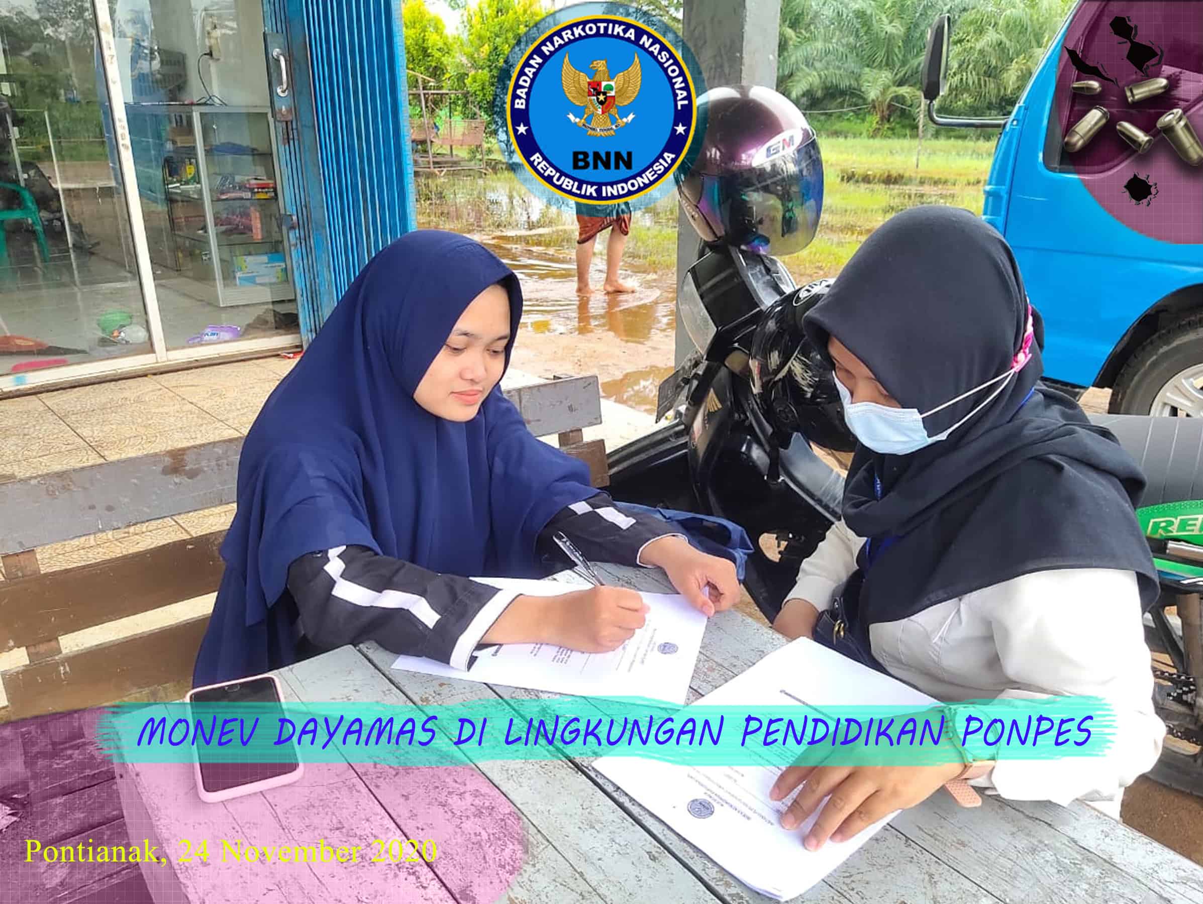 MONITORING DAN EVALUASI PROGRAM PEMBERDAYAAN MASYARAKAT DILINGKUNGAN PONDOK PESANTREN MONITORING DAN EVALUASI PROGRAM PEMBERDAYAAN MASYARAKAT DILINGKUNGAN PONDOK PESANTREN