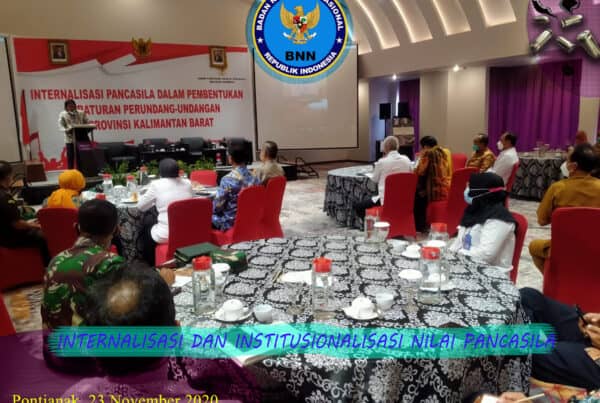 INTERNALISASI DAN INSTITUSIONALISASI NILAI PANCASILA