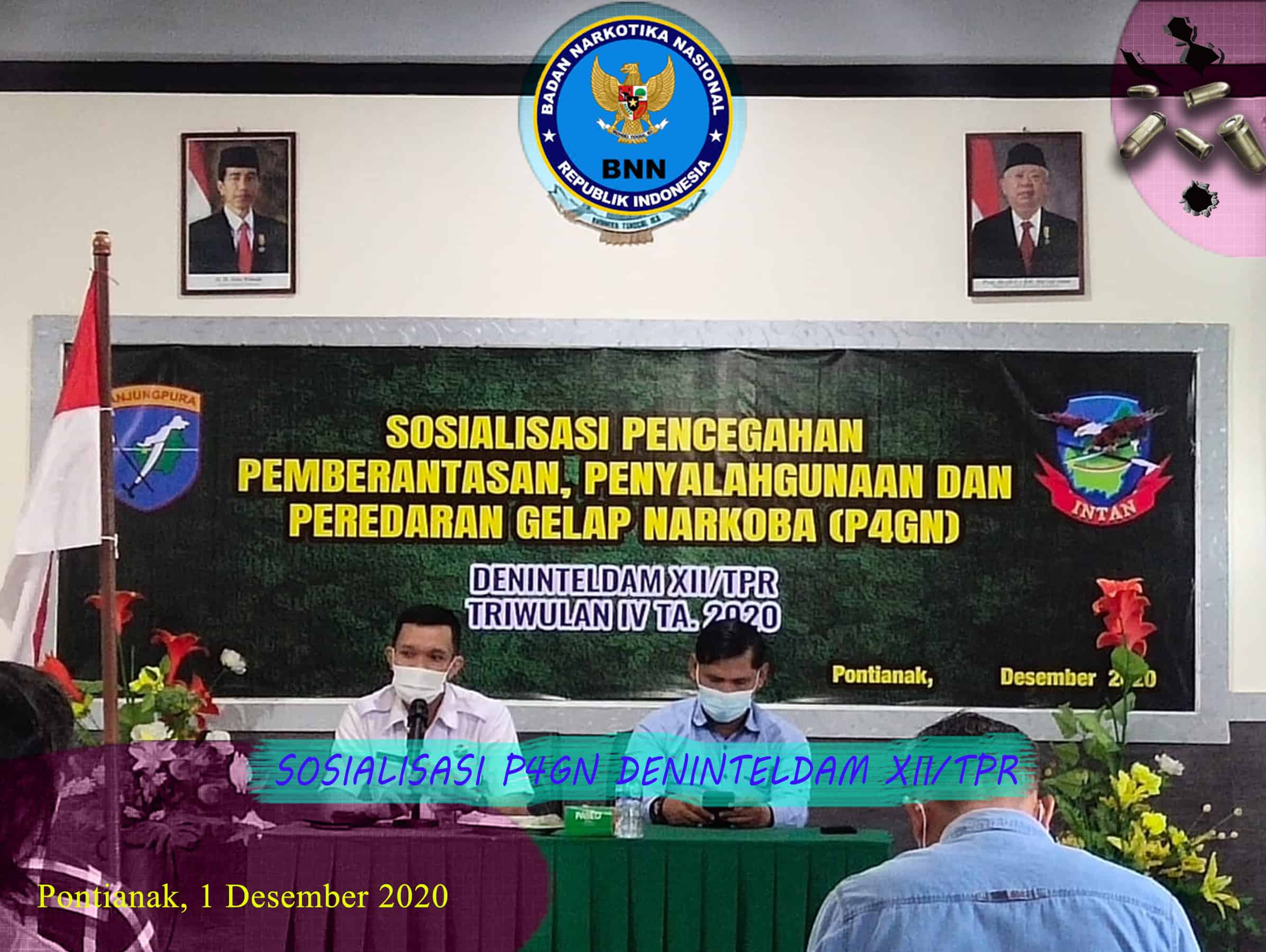 SOSIALISASI P4GN DENINTELDAM XII/TPR SOSIALISASI P4GN DENINTELDAM XII/TPR