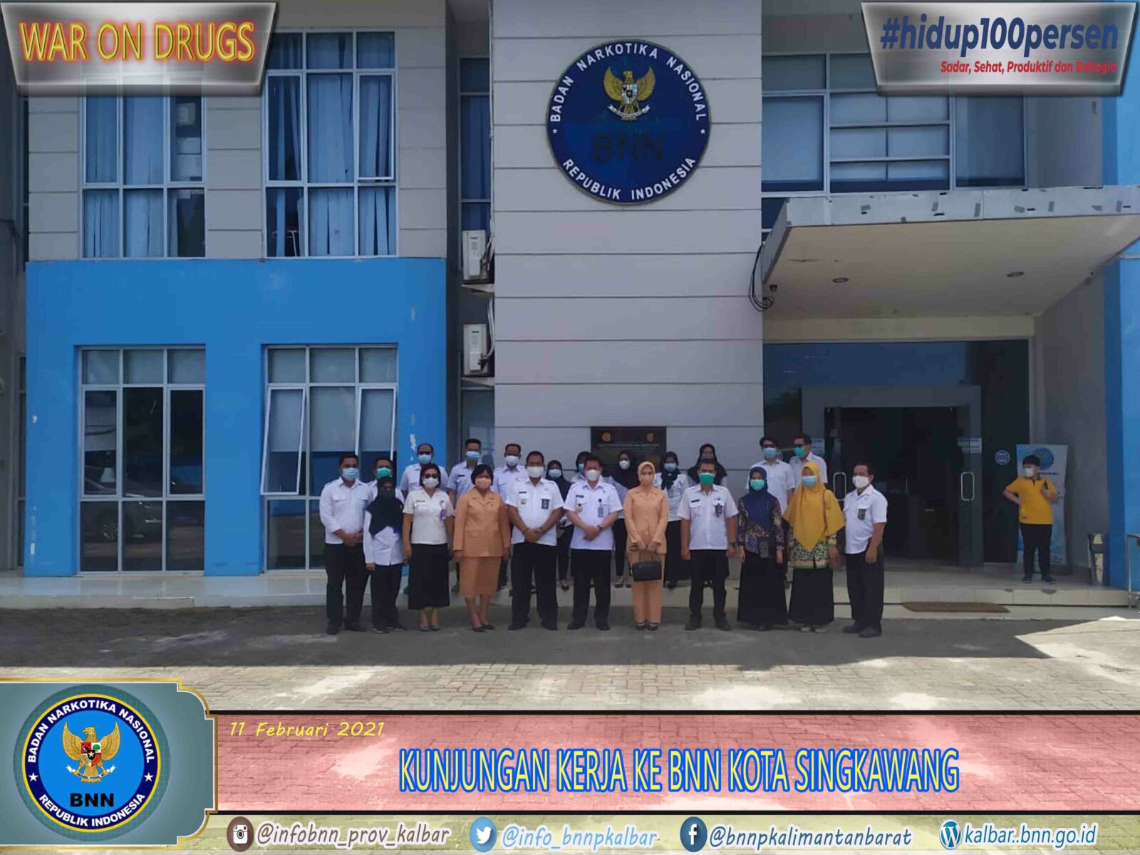 KUNJUNGAN KERJA KE BNN KOTA SINGKAWANG KUNJUNGAN KERJA KE BNN KOTA SINGKAWANG