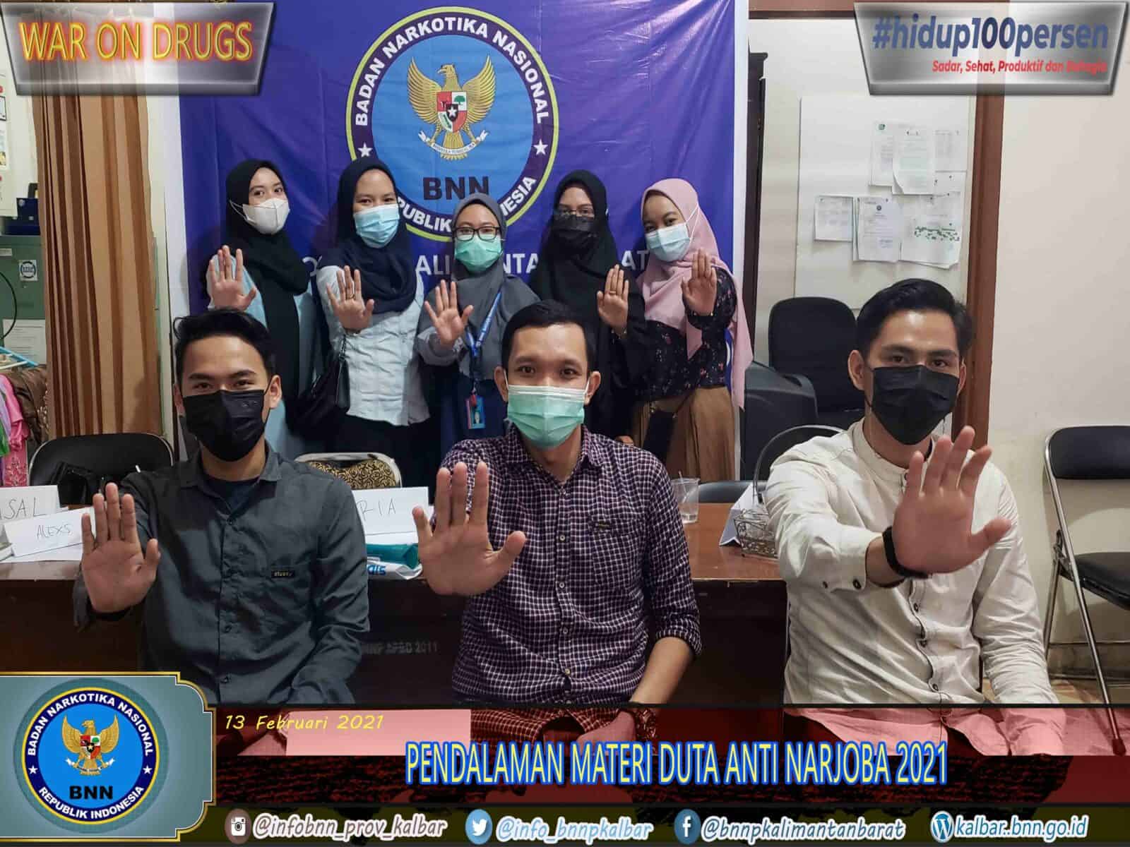 PENDALAMAN MATERI DUTA ANTI NARKOBA PENDALAMAN MATERI DUTA ANTI NARKOBA