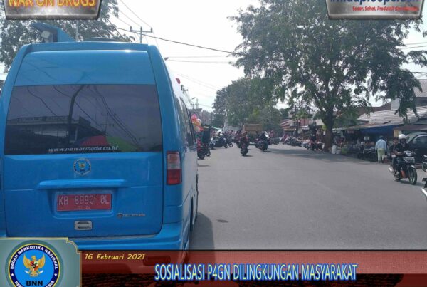 SOSIALISASI P4GN KELILING, MENJANGKAU LINGKUNGAN MASYARAKAT