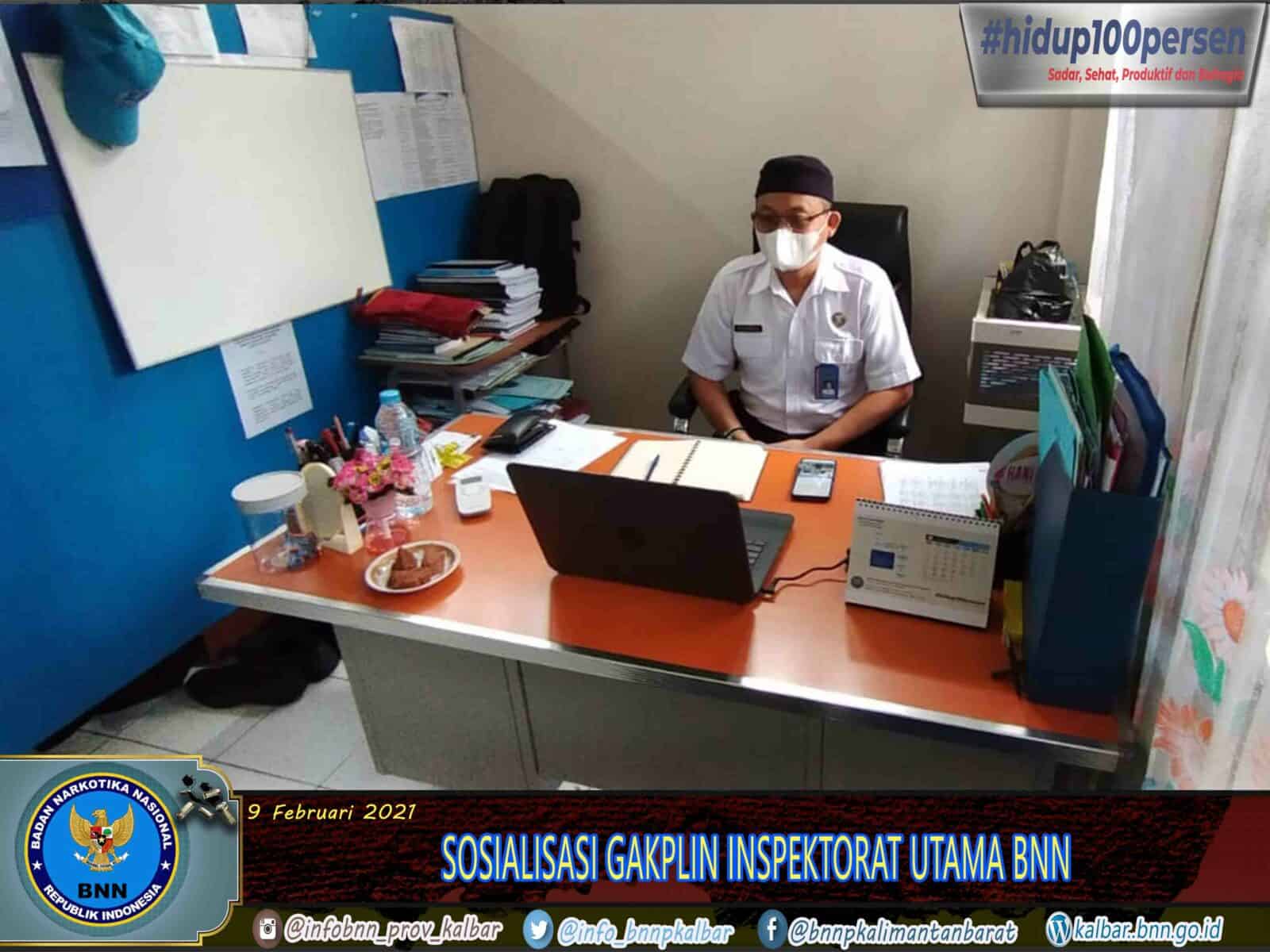 SOSIALISASI GAKPLIN INSPEKTORAT UTAMA BNN SOSIALISASI GAKPLIN INSPEKTORAT UTAMA BNN