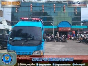 SOSIALISASI P4GN KELILING, MENJANGKAU LINGKUNGAN MASYARAKAT SOSIALISASI P4GN KELILING, MENJANGKAU LINGKUNGAN MASYARAKAT