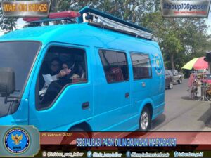 SOSIALISASI P4GN KELILING, MENJANGKAU LINGKUNGAN MASYARAKAT SOSIALISASI P4GN KELILING, MENJANGKAU LINGKUNGAN MASYARAKAT