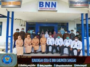 KUNJUNGAN KERJA KE BNNK KABUPATEN SANGGAU KUNJUNGAN KERJA KE BNNK KABUPATEN SANGGAU