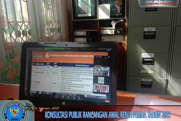 KONSULTASI PUBLIK RANCANGAN AWAL RENCANA KERJA PEMERINTAH DAERAH TAHUN 2022