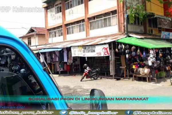 Pelaksanaan KIE Keliling oleh Bidang P2M dan Bidang Rehabilitasi