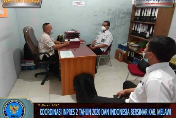 KOORDINASI INPRES NO 2 TAHUN 2020 DAN PROGRAM INDONESIA BERSINAR DI PEMDA KABUPATEN MELAWI