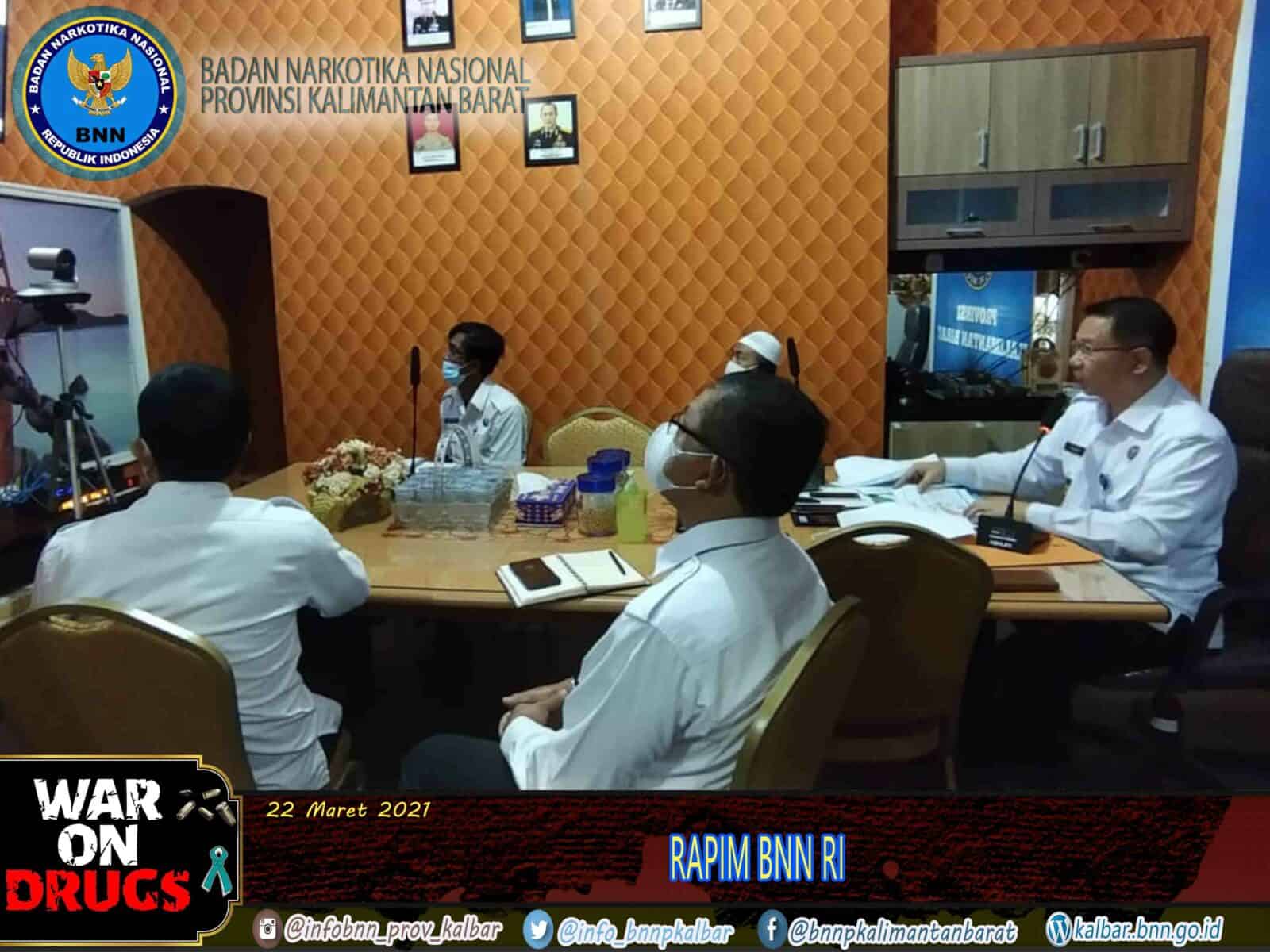 "SEMANGAT TEMEN - TEMEN BNN LUAR BIASA" RAPIM BNN RI “SEMANGAT TEMEN – TEMEN BNN LUAR BIASA” RAPIM BNN RI