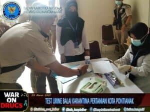 DUKUNG P4GN, BALAI KARANTINA PERTANIAN KOTA PONTIANAK GELAR DETEKSI DINI DILINGKUNGAN KERJA DUKUNG P4GN, BALAI KARANTINA PERTANIAN KOTA PONTIANAK GELAR DETEKSI DINI DILINGKUNGAN KERJA