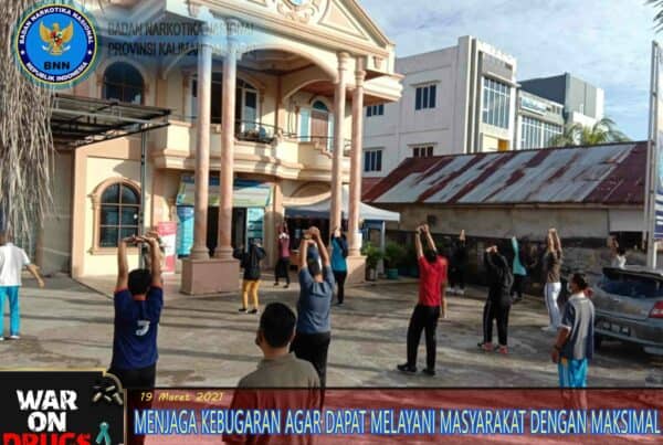 JAGA KEBUGARAN ANGGOTA DENGAN BEROLAH RAGA