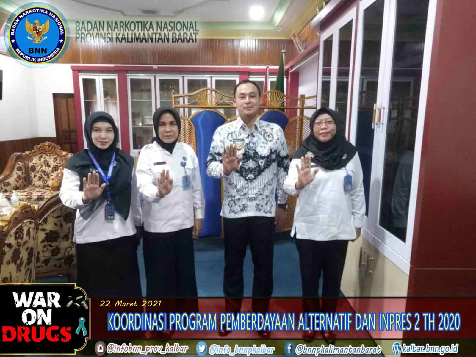KOORDINASI PROGRAM PEMBERDAYAAN ALTERNATIF DAN INPRES NO 2 TAHUN 2020 DI KABUPATEN KAPUAS HULU KOORDINASI PROGRAM PEMBERDAYAAN ALTERNATIF DAN INPRES NO 2 TAHUN 2020 DI KABUPATEN KAPUAS HULU