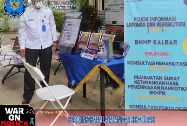POJOK INFORMASI LAYANAN DAN REHABILITASI DI SAMSAT PONTIANAK