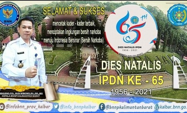 SELAMAT DAN SUKSES DIES NATALIS IPDN KE-65
