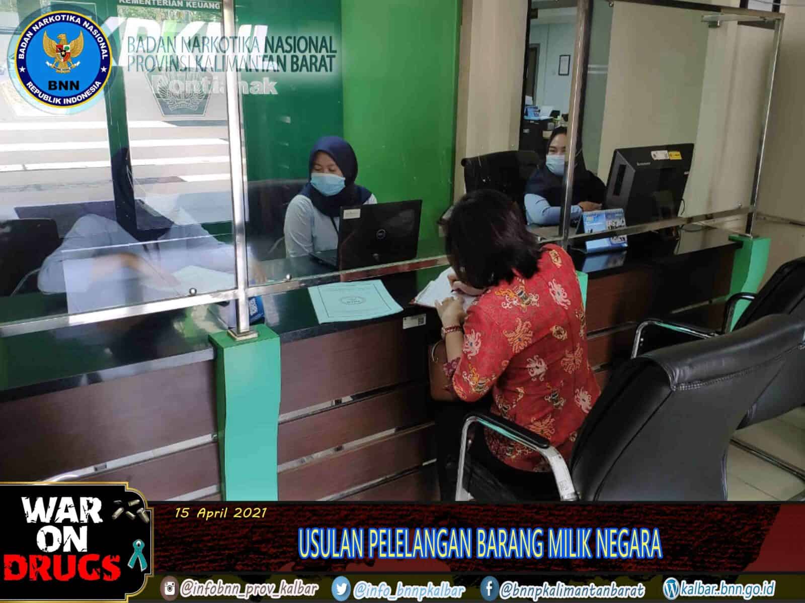 USULAN PELELANGAN BMN BNNP KALBAR USULAN PELELANGAN BMN BNNP KALBAR